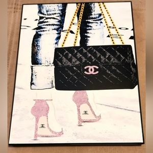 Designer inspired 11"x17" Framed Wall Art